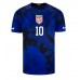 Herren Fußballbekleidung Vereinigte Staaten Christian Pulisic #10 Auswärtstrikot WM 2022 Kurzarm